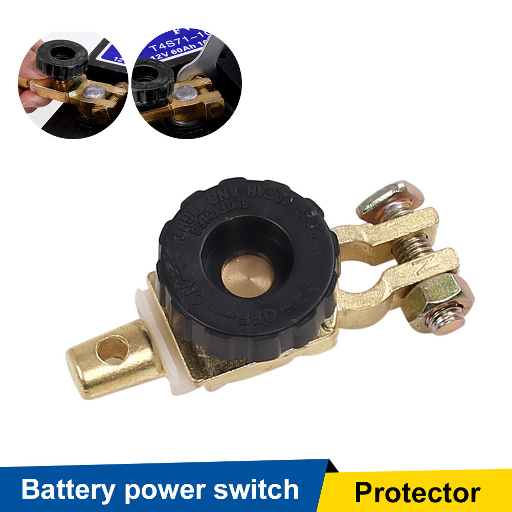 Top Post Battery Disconnect Switch Car Battery Cut Off Switch Protector Battery Master Terminal 8265