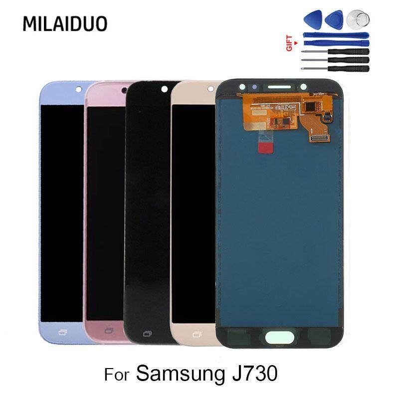 Milaiduo Adjustable TFT untuk Samsung Galaxy J7 Pro J730 J730f LCD Layar Sentuh Layar Pengganti Pasangan + Alat