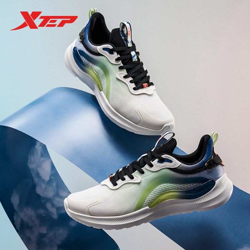 Xtep M [yuneng] Giày chạy bộ cho nam giày thể thao thoáng khí có đệm lòng bàn tay chống sốc 878119110059
