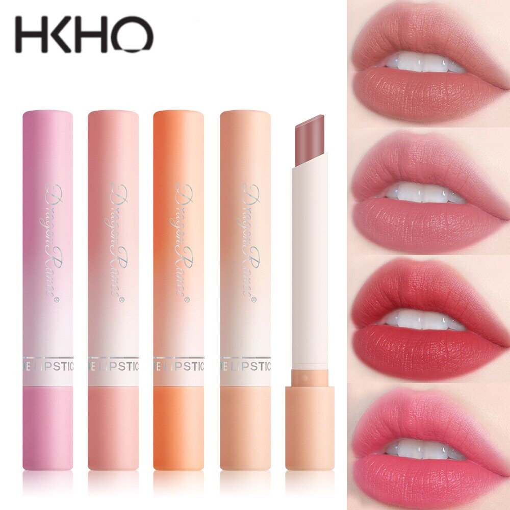 HKHO Small Tube Velvet Matte Whitening Lipstick 16 Colors
