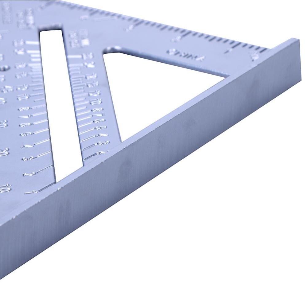 7inch Aluminum Speed Square Triangle Angle Protractor Measuring Tool