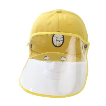 infant face shield hat