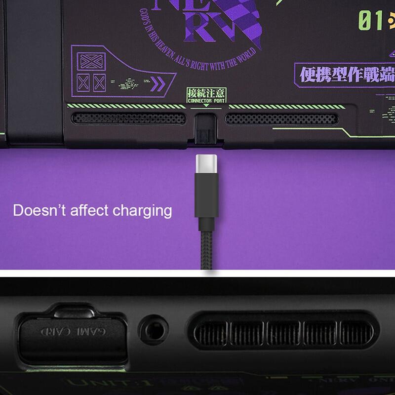Thiết Kế Evangelion Cho Máy Chơi Game Nintendo Switch & Joy-Con Joypad Ốp Bảo Vệ Trò Chơi NS Sáng Tạo Vỏ Máy Chủ