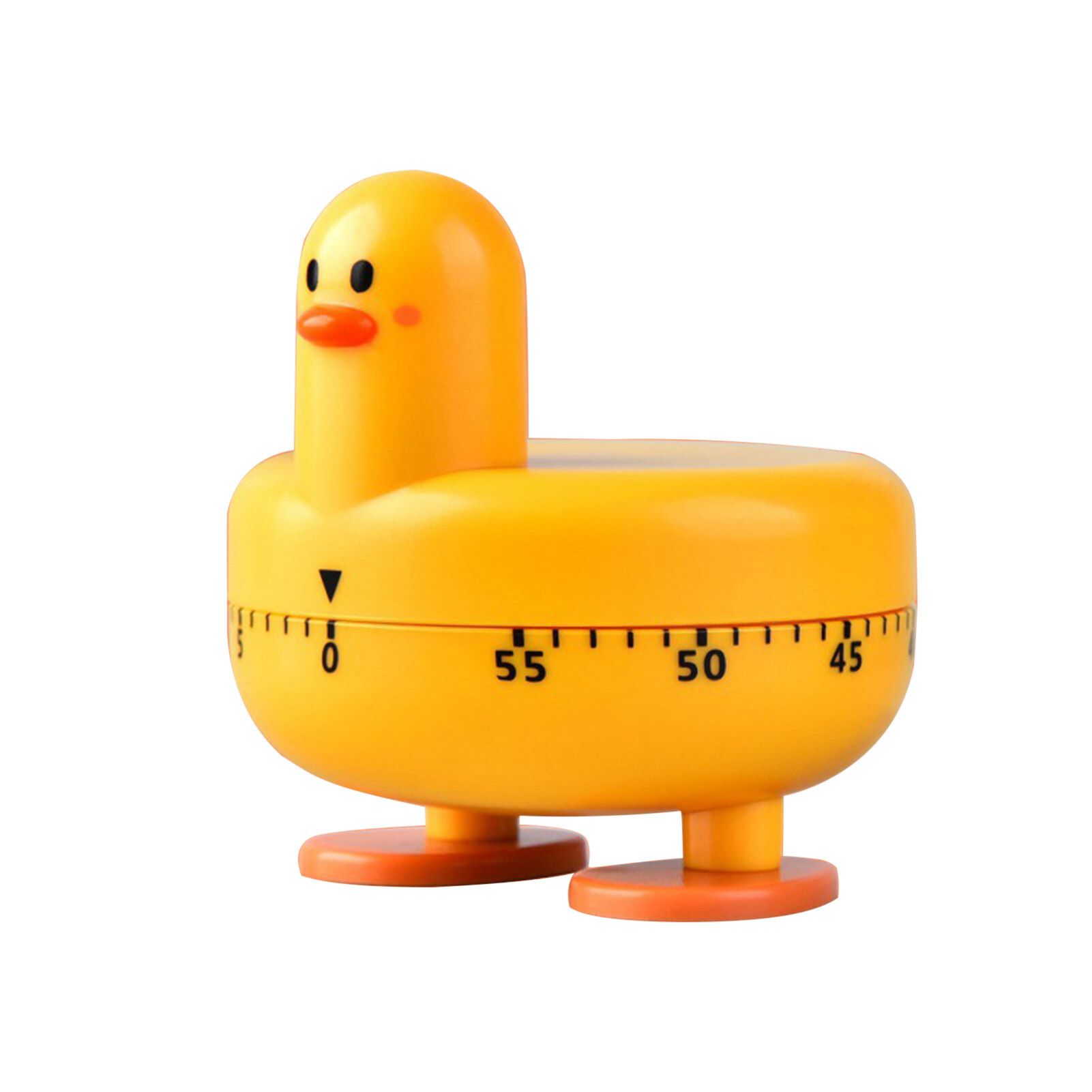 Farfi Good Kitchen Timer Eye-catching Adorable Appearance Practical Manual Cute Cartoon Duck Countdown Timer for Baking