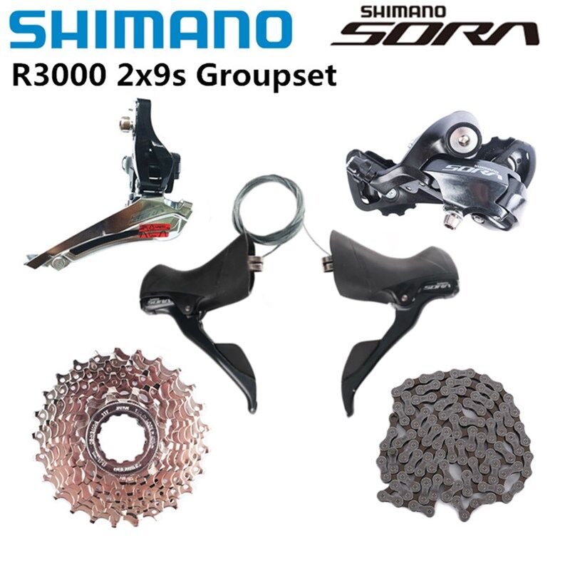 9 speed cheap groupset road