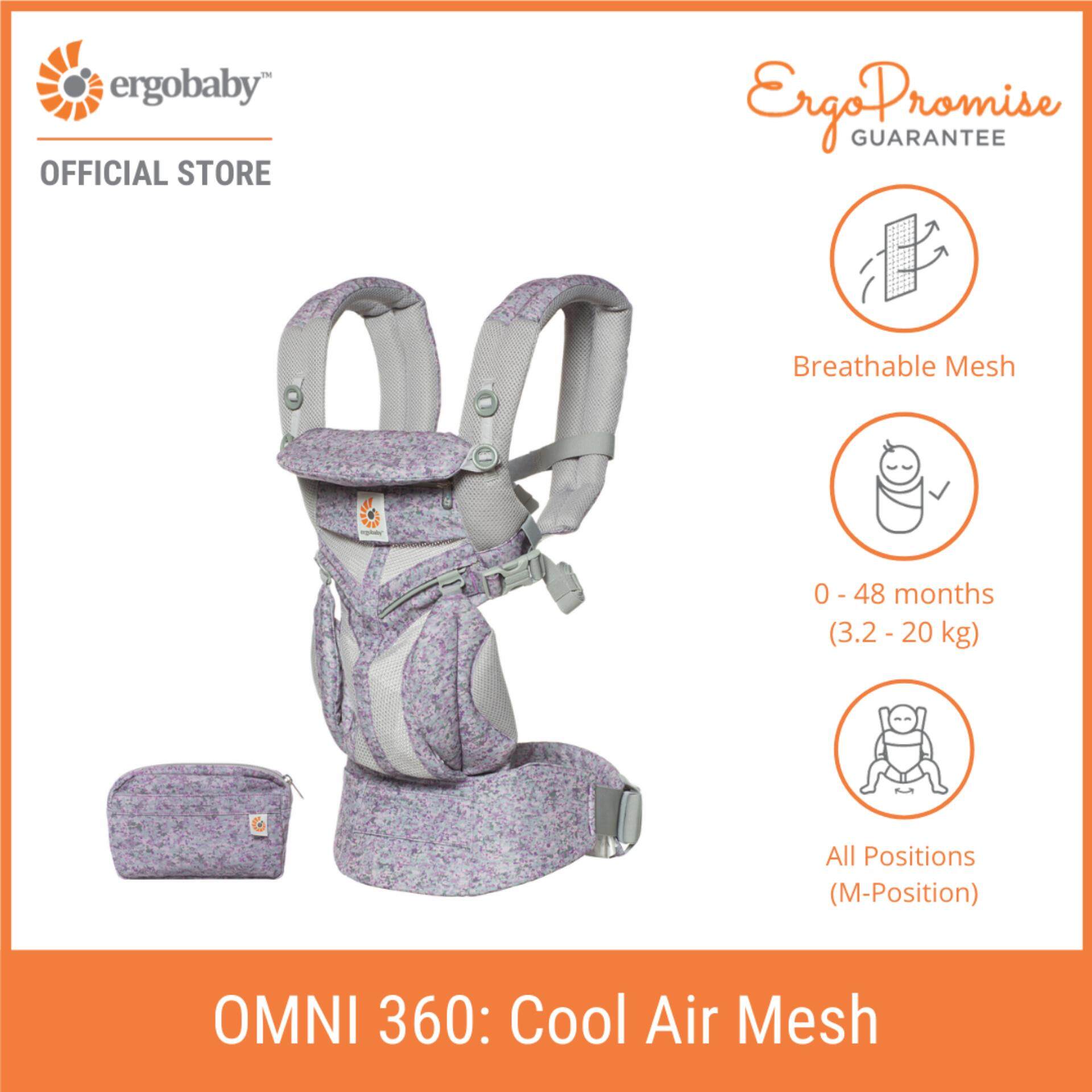 Ergobaby 360 Carrier Malaysia  Ergobaby Omni 360 Cool Air Mesh All-In-One  Baby Carrier