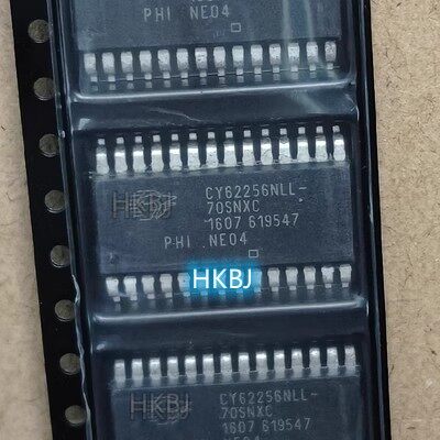 10pcs original cy62256nll-70snxc = cy62256vll-70snc cy62256nll sop-28 chipset new