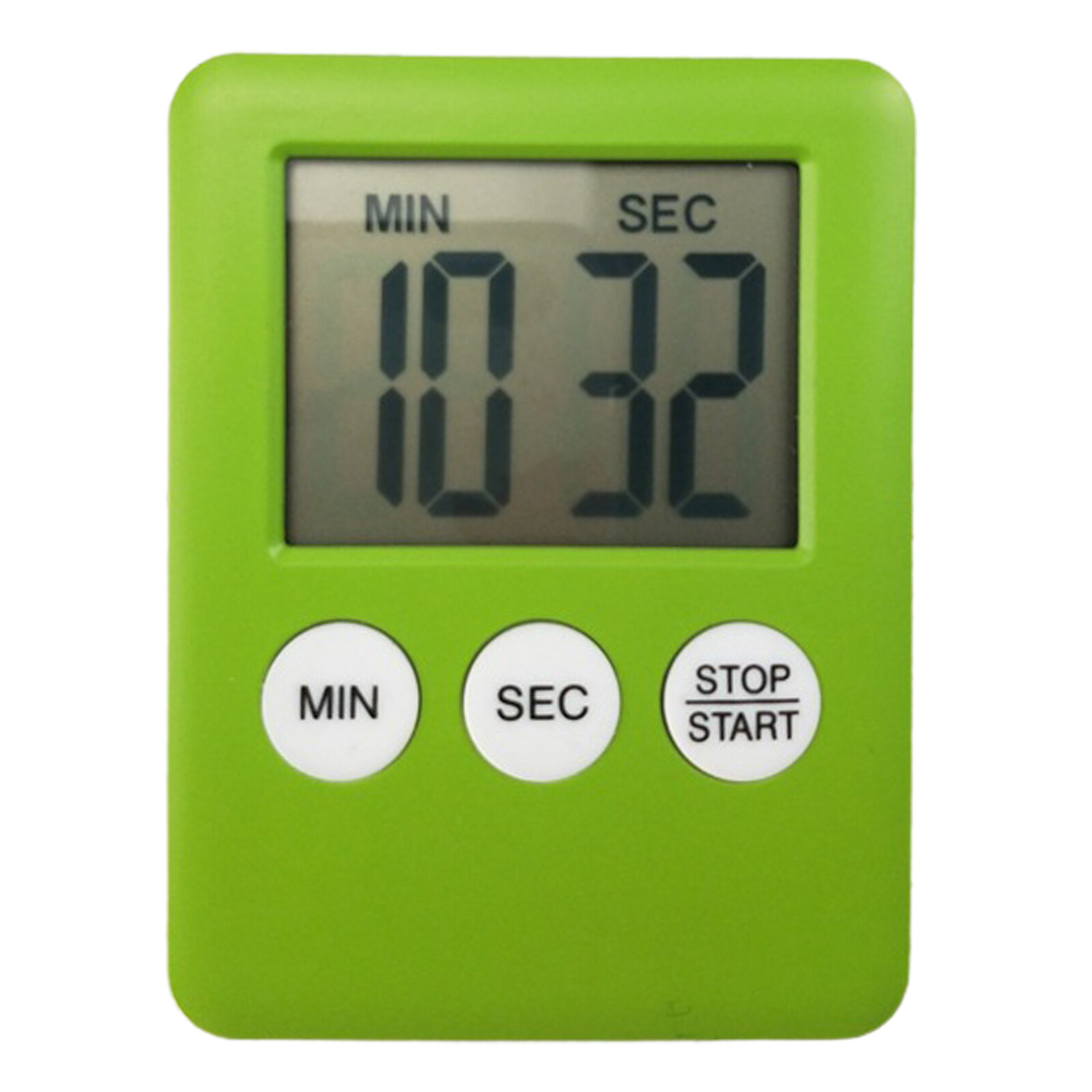 Farfi Cooking Timer Practical Smooth Surface ABS LCD Screen Magnetic Baking Reminder for Kitchen Fashion Baking Reminder