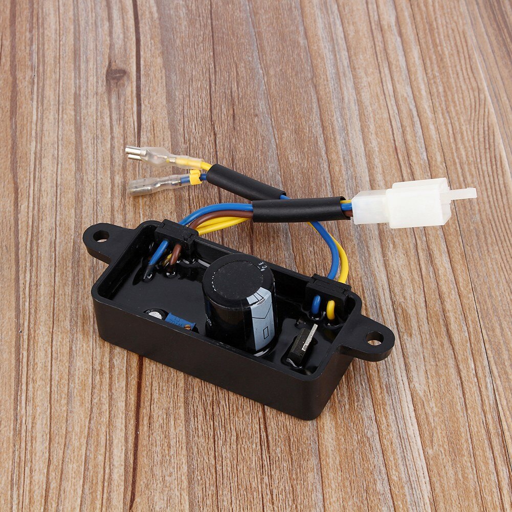1pc Voltage Regulator Rectifier Single Phase AVR For 2KW-3KW Gasoline Generator