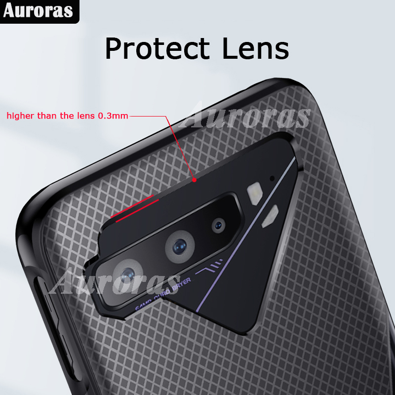 Auroras Soft CaseสำหรับASUS Rog Phone 3 กันกระแทกข้ามการออกแบบรวมทุก ...