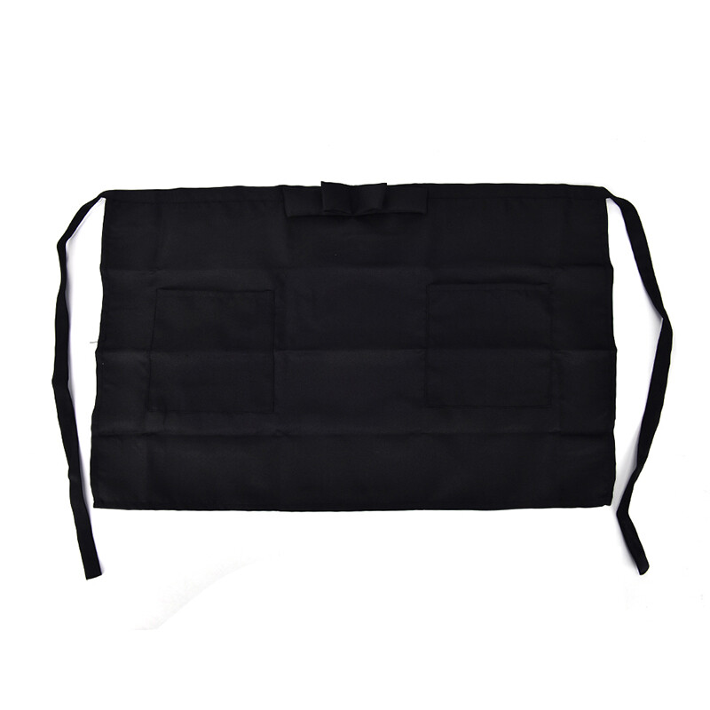 JUNY Nhà Bếp Cotton Bow Ngắn Nửa Eo Tạp Dề Quán Bar Quán Rượu Quán Cà Phê Máy Chủ Phục Vụ Bàn