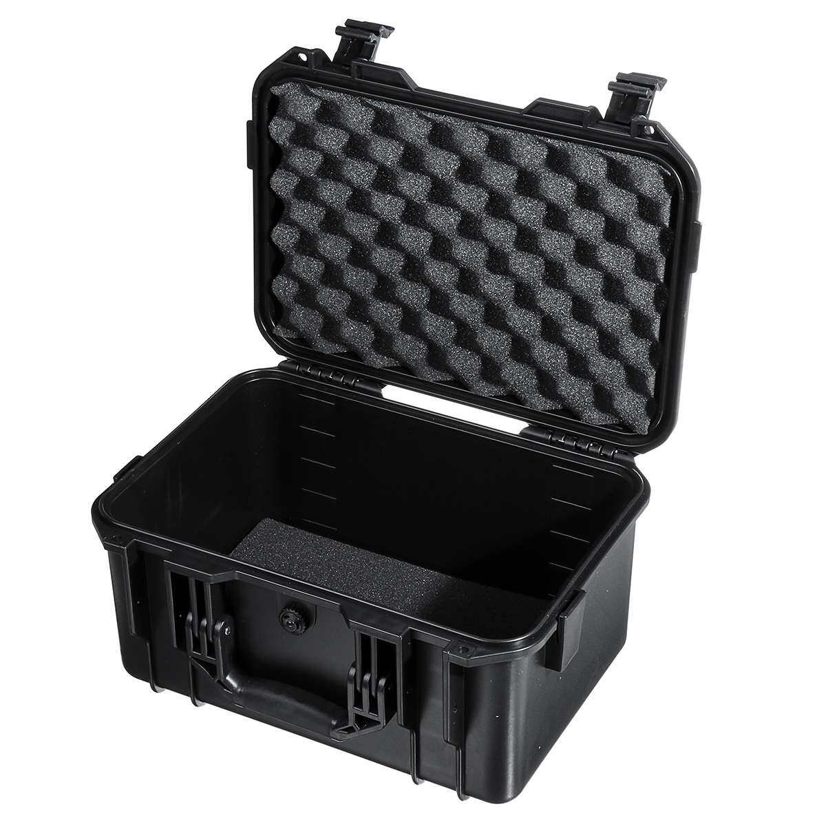 Waterproof safety carrying case shockproof sealing device tool box tool box suitcase box with foam