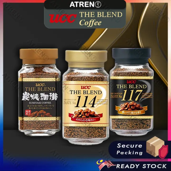 Combo Of 3 Ucc The Blend Instant Coffee 90g 114 117 Sumiyaki Coffee Lazada