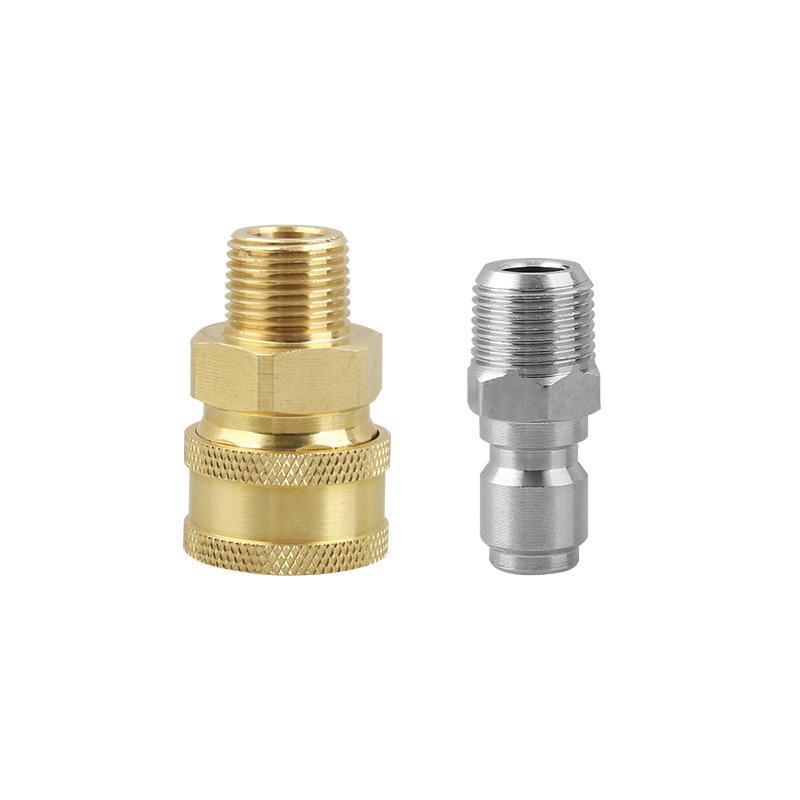 Năm 3/8 Kết Nối Nhanh Lắp Áp Lực Khớp Nối Kết Nối Bộ Adapter