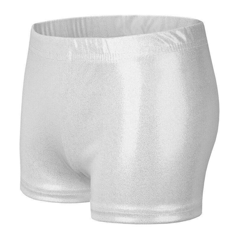 Girls Gymnastics Shorts Elastic Ballet Boxer Kids Ballerina Performance