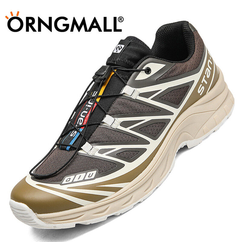 ORNGMALL Men Casual Shoes Breathable Lightweight Comfort Sport Shoes Outdoor Sneakers 36-46