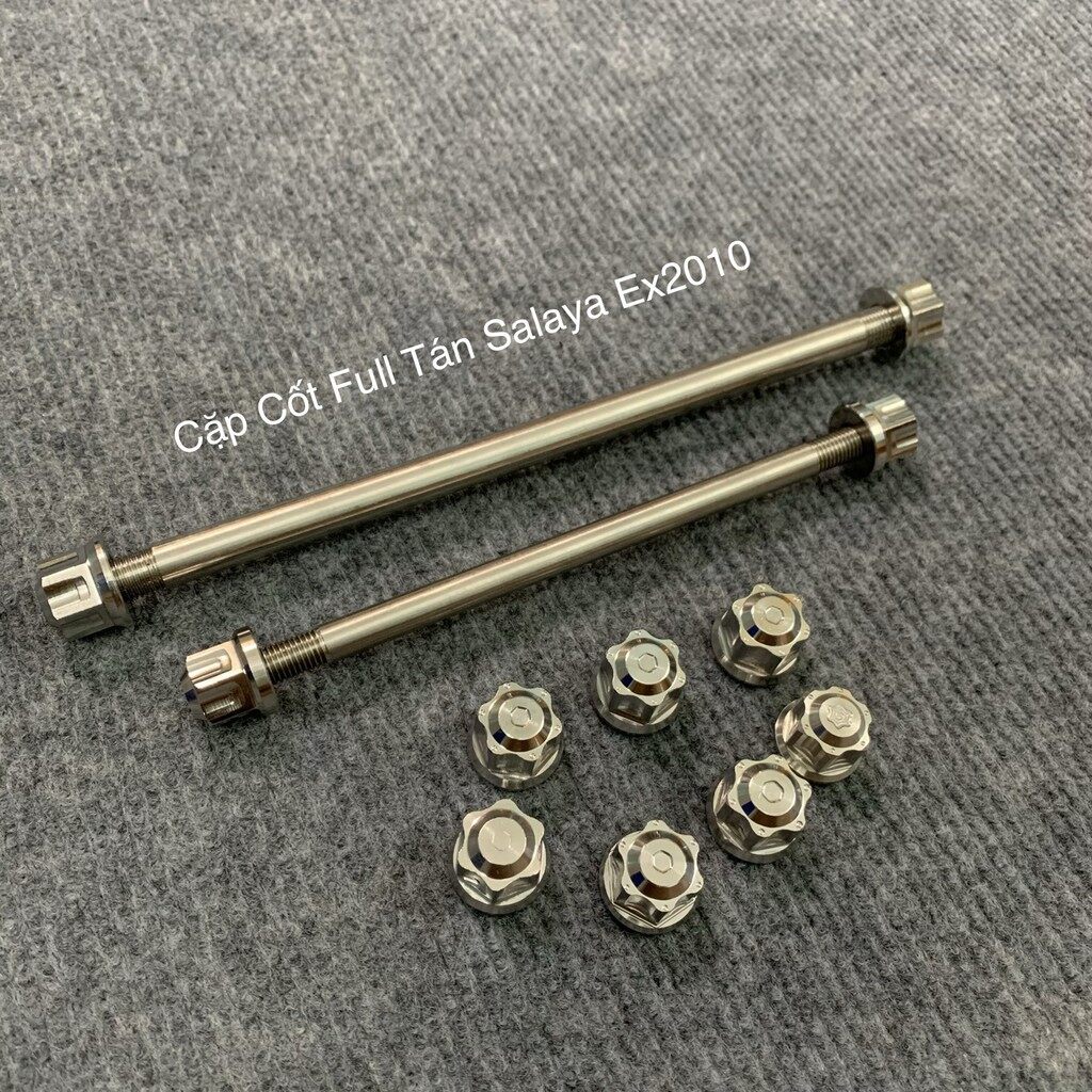 Cặp cốt bánh kèm tán salaya trước sau cho ex2006 2010 ex135 4s