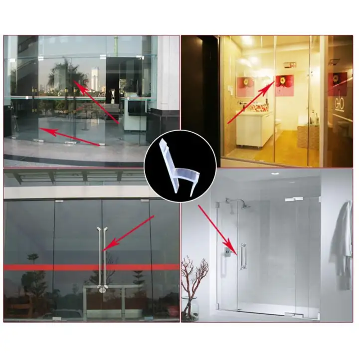 Flyupward 3m 9 8ft Glass Shower Door Seal Strip Frameless