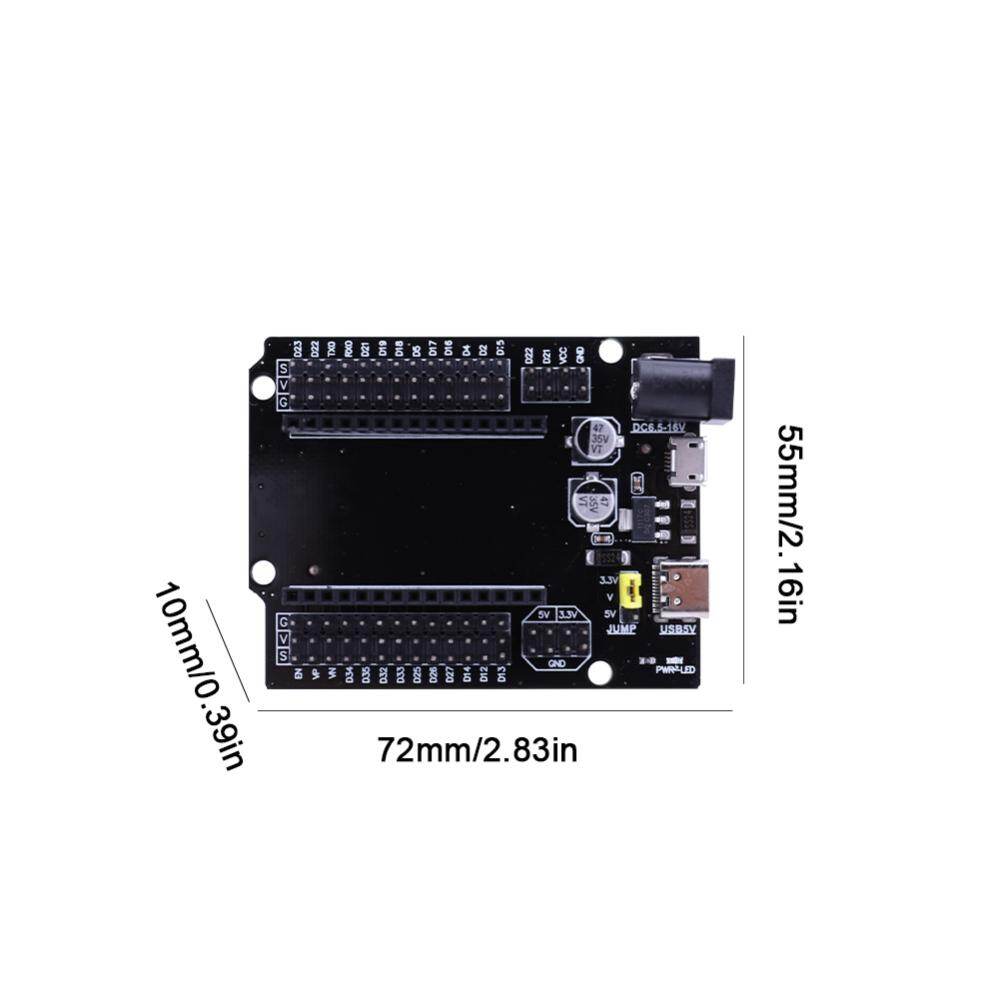 Esp32 Esp32 30P bo mạch nguồn 2.4 Ghz Devkit V1 Power Supply Bảng Điều Chỉnh Wifi + Bluetooth-Tương Thích 2 Trong 1 Tiêu Thụ Điện Năng Thấp