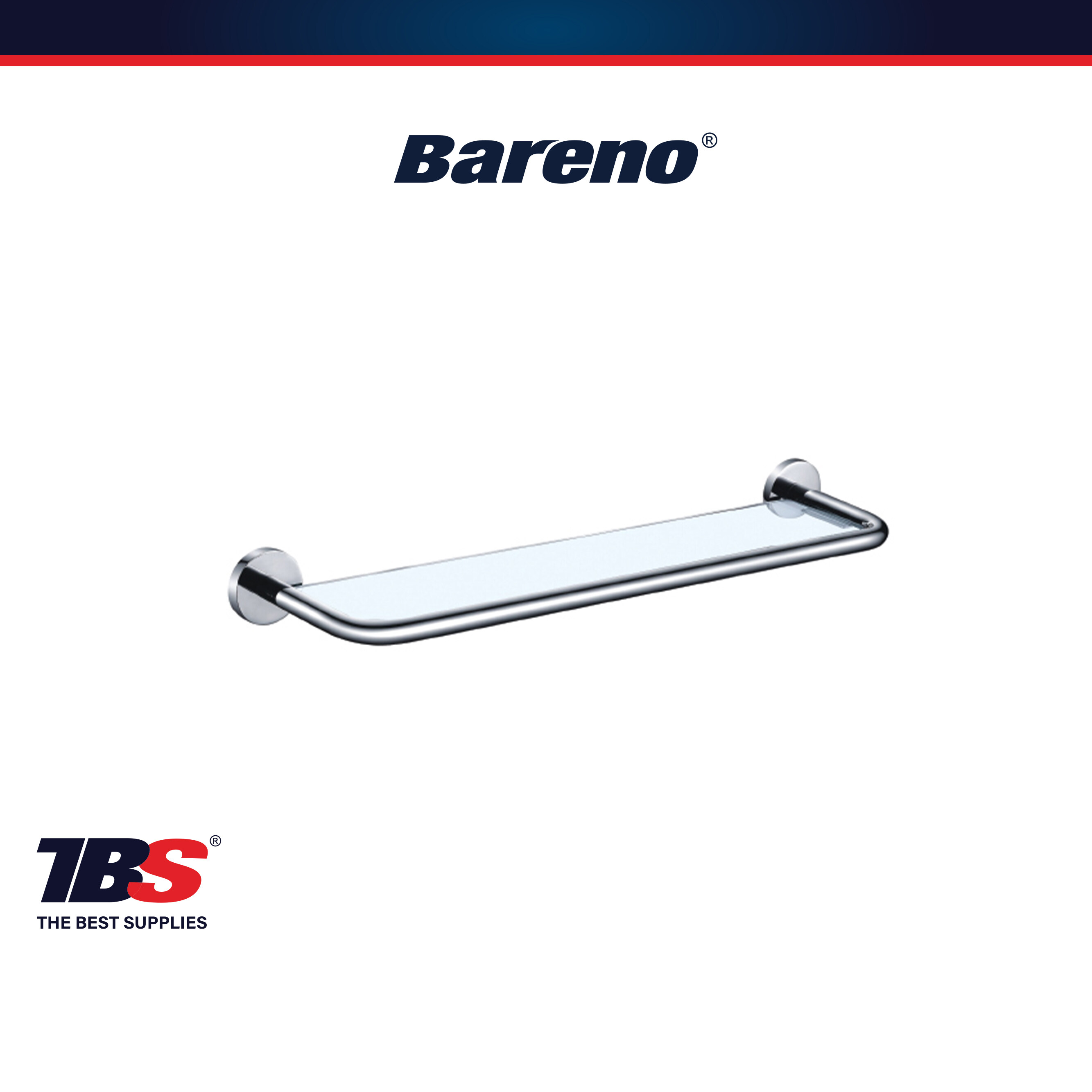 Bareno BA1000 Series Stainless Steel Bathroom Shower Accessories 24