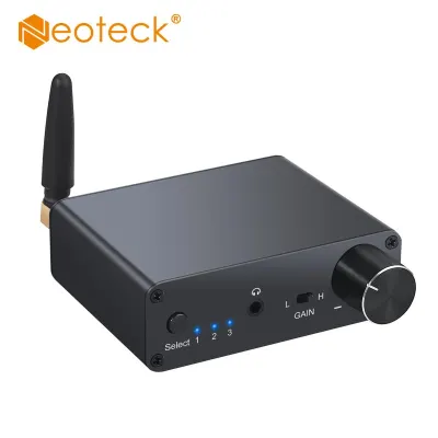 Bluetooth-Compatible DAC 192kHz Digital to Analog Converter with Headphone Amplifier Bluetooth Support APT-X DAC Audio