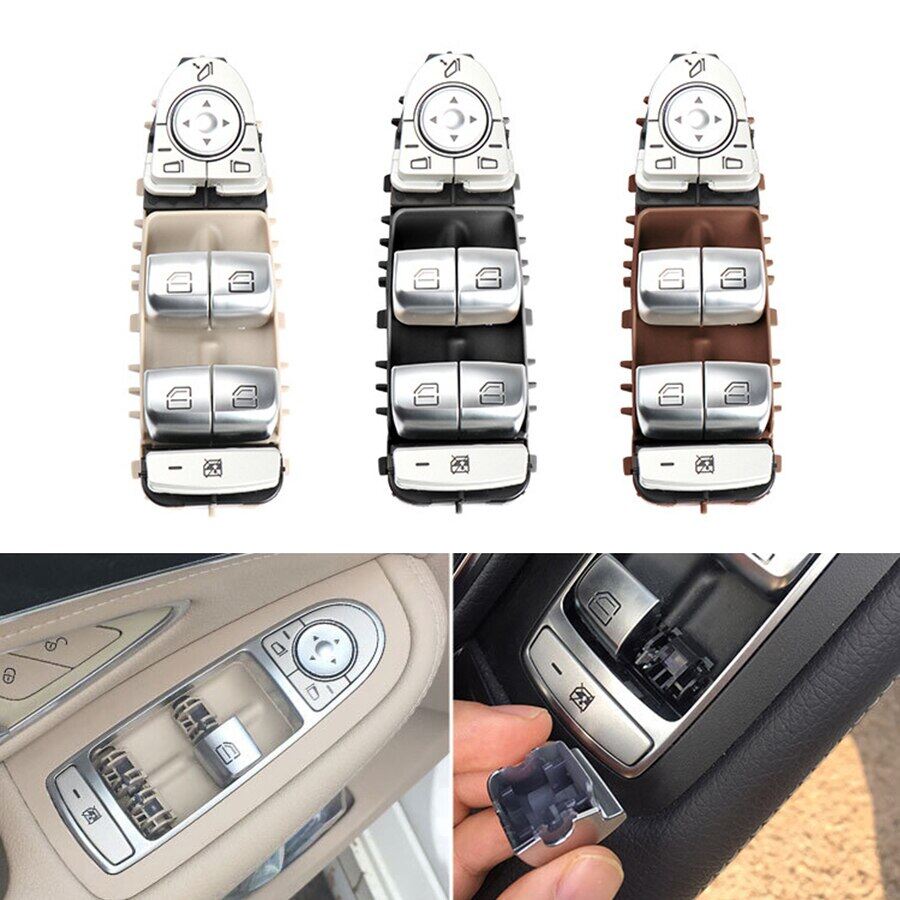 Window Control Switch Button Console For Mercedes-Benz C-Class W205 GLC W253 E-Class W213 C200 C300 C350 2059056811