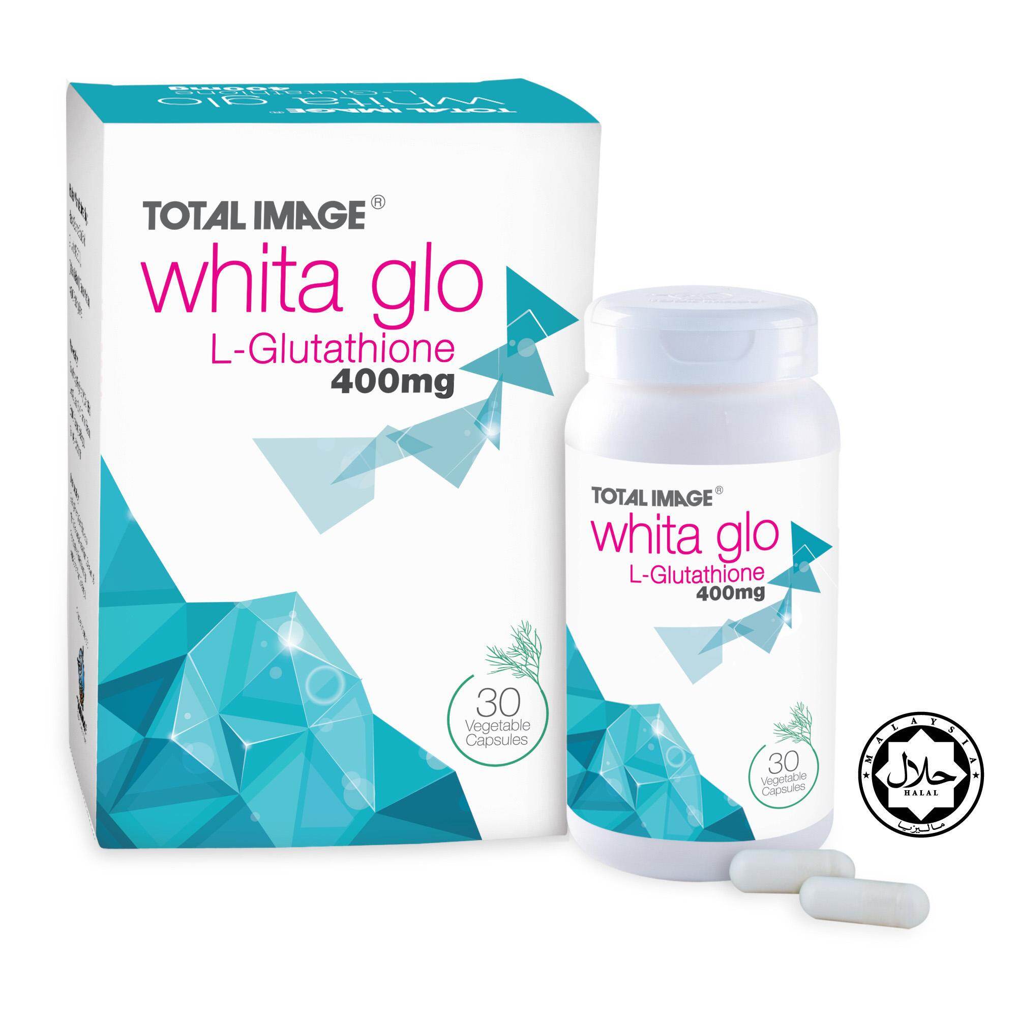 total image whita glo l glutathione TOTAL IMAGE WHITA GLO 400MG (L-GLUTATHIONE) 30S