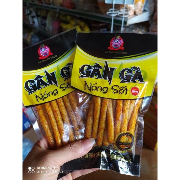 Bịch 30 gói gân gà nóng sốt dai ngon