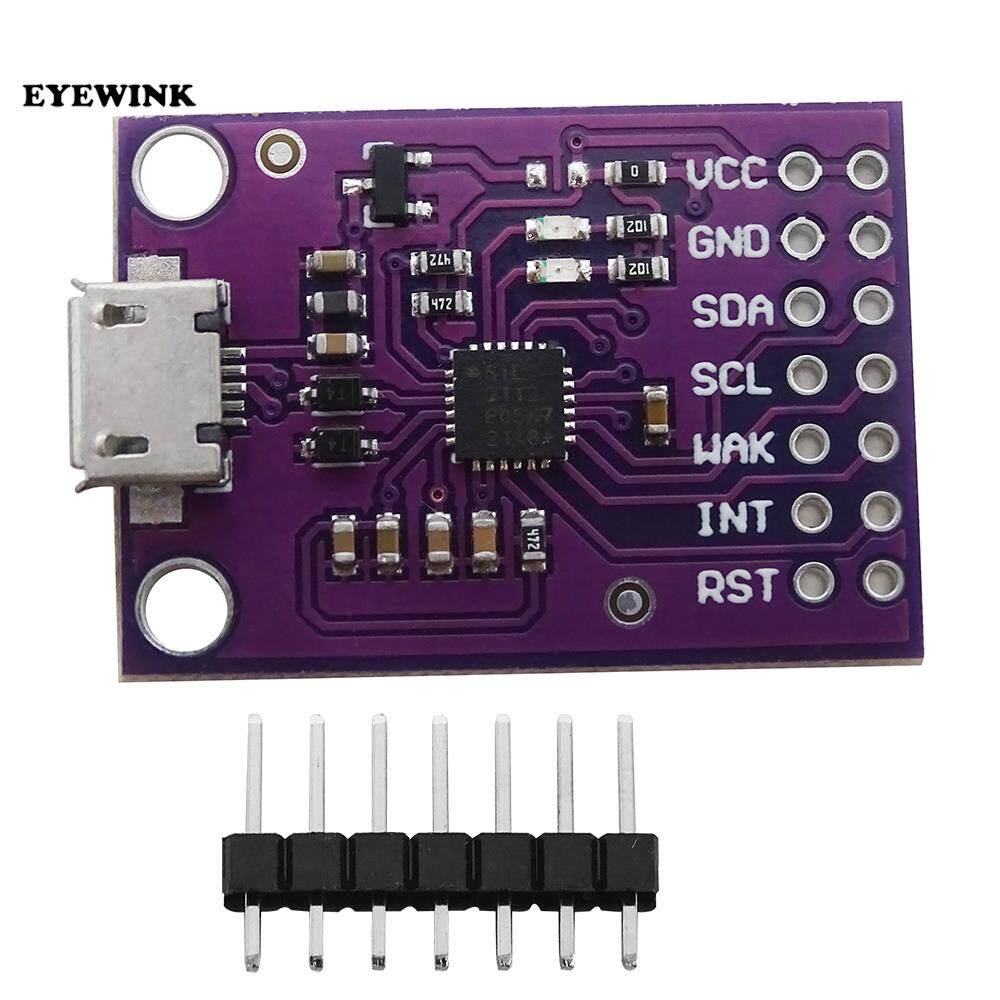 CP2112 Debug Board USB To Smbus I2C Communication Module 2.0 Microusb 2112 Evaluation Kit For CCS811 Sensor Module For Arduino