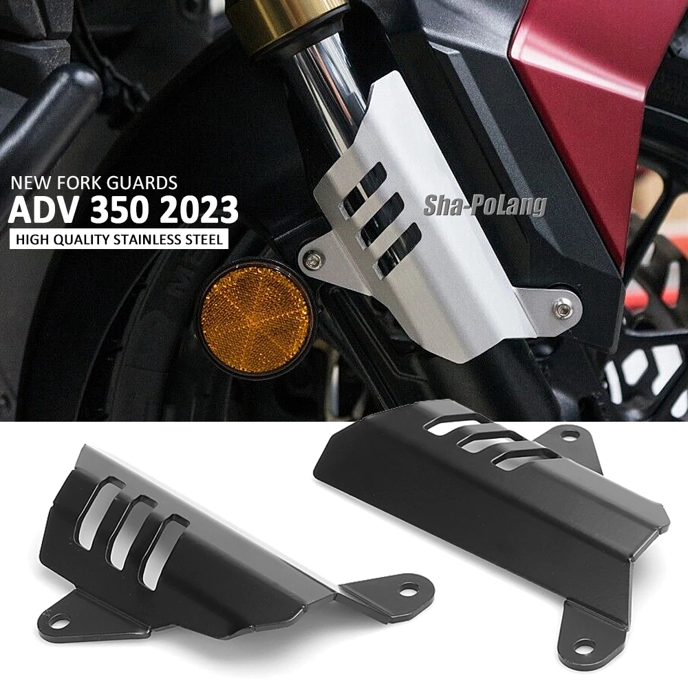 New motorcycle accessories ADV350 Black Front Fork Protector Shock Absorber Guard Cover For HONDA ADV-350 ADV 350 2023