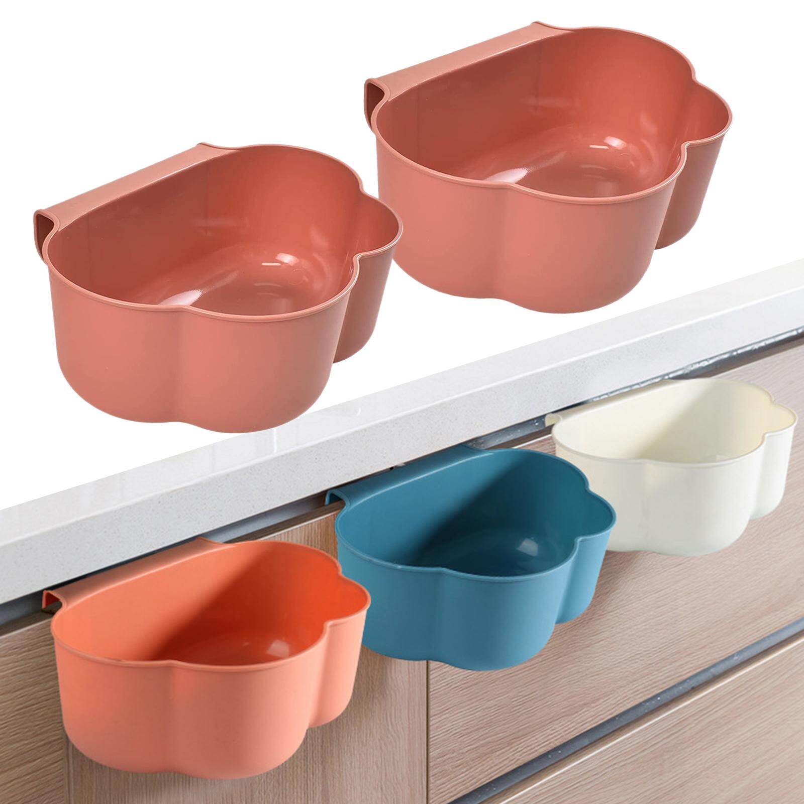 Blesiya THÙNG RÁC TREO Mini Sáng Tạo Gắn Tường Bền Cho Cửa Tủ Xe Hơi