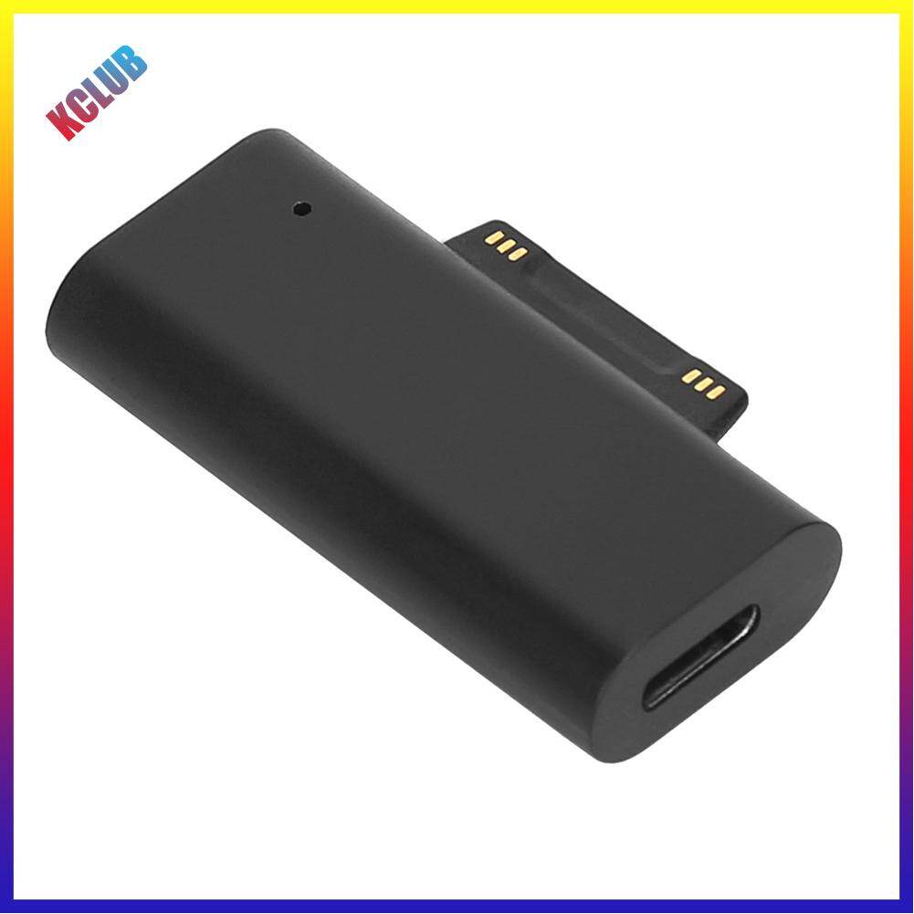 USB Type C PD Charging Cable Adapter Converter for Surface Pro 3 4 5 6