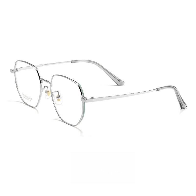 FIRADA 2024 Fashion Comfortable Glasses Vintage Pure Titanium Eyeglasses Luxury Prescription Eyewear Frame For Men Women T3932