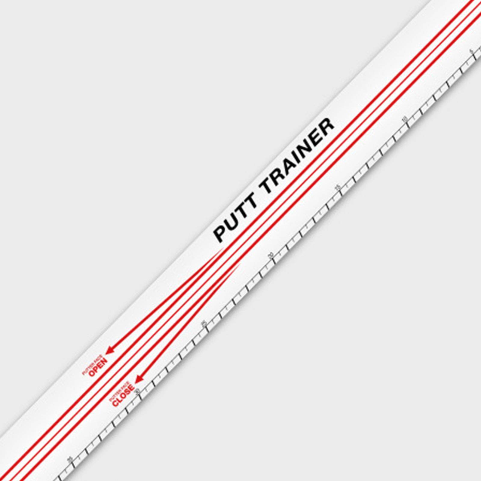 DYNWAVE Golf Putter Check Trainer Aid Putting Practice Portable Straight Ruler for Indoor