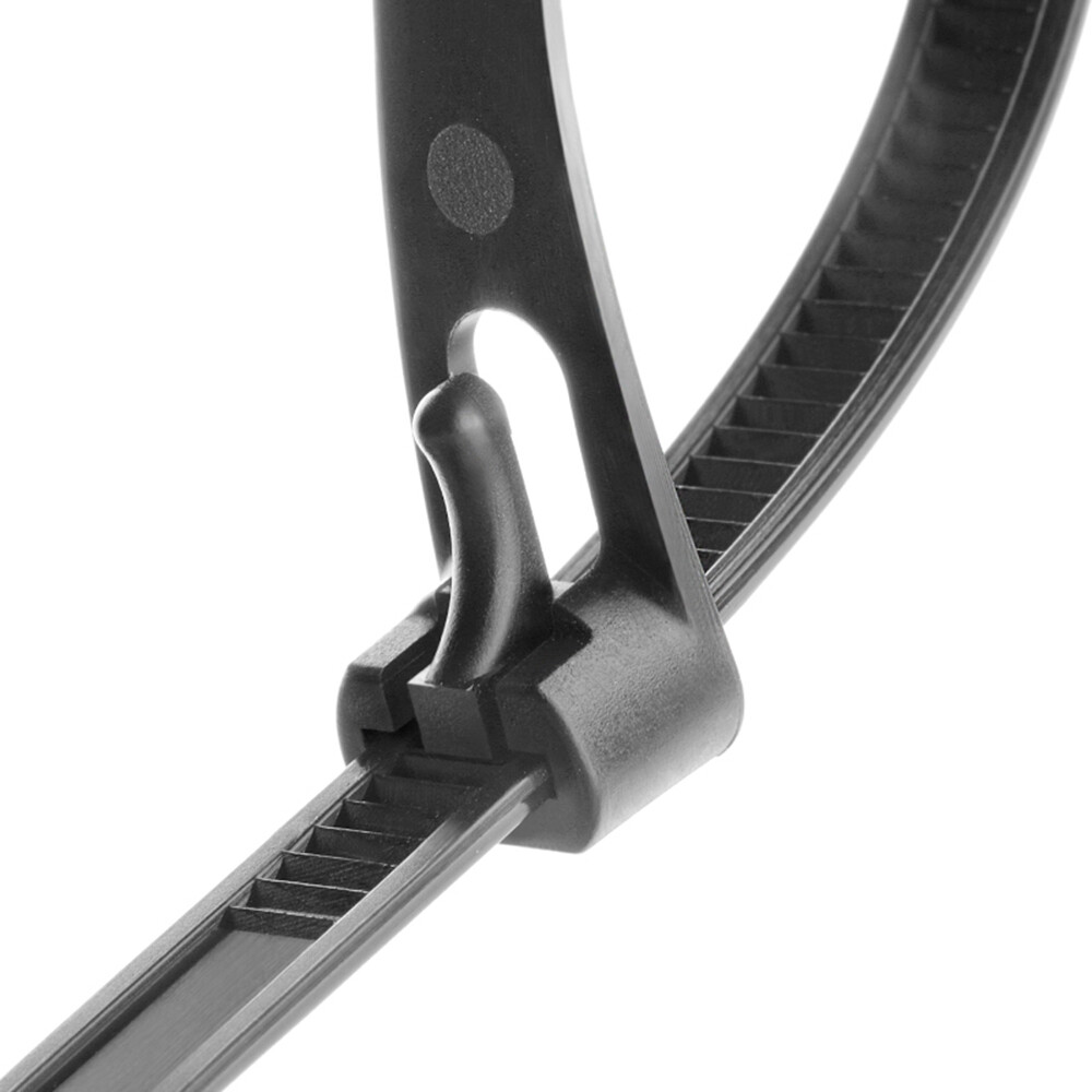100Pcs Strong Cord Organizer Releasable Self-locking Wire Binding Cable Tie Wrap Strap Zip Ties