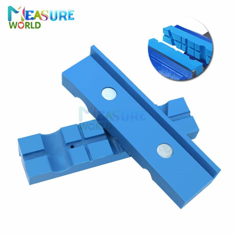 Multipurpose Aluminum Vise Soft Jaws Vice Jaws Pads Rubber Vise Jaw Protectors Use On
