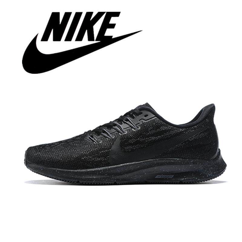 NIKE_AIR ZOOM_PEGASUS 36 FLR Men's Sneakers Lightweight Running Shoes Black Mesh 40-45#3