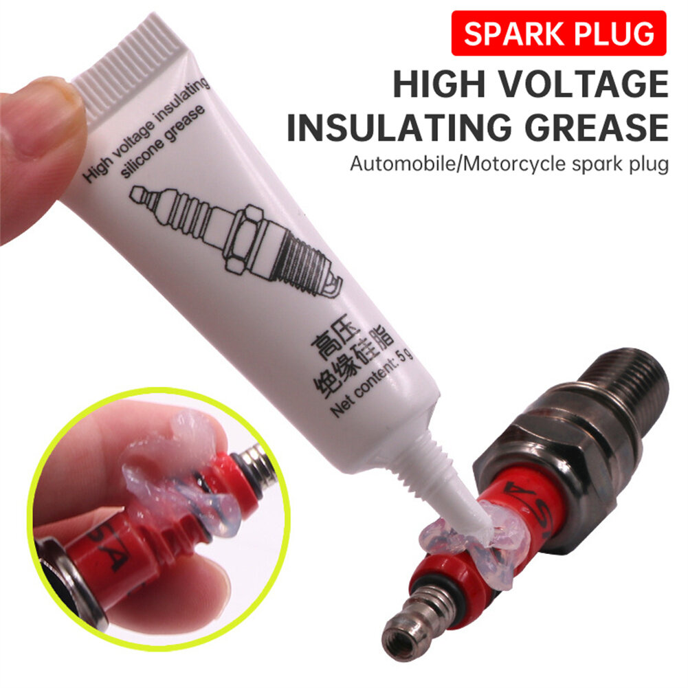 Anyike car Spark Plug High Voltage Insulating Grease Vacuum Silicone