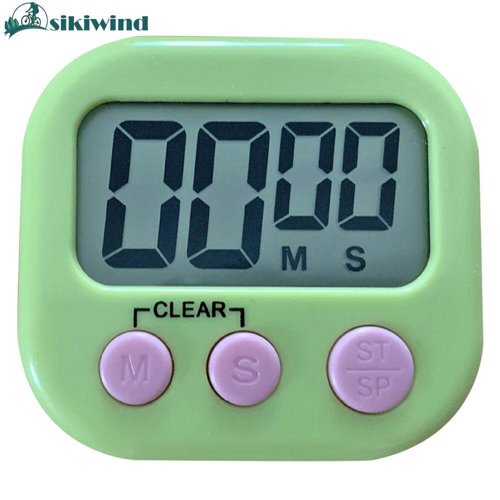 LCD Digital Timer Magnetic Kitchen Table Countdown Alarm Clock with Stand
