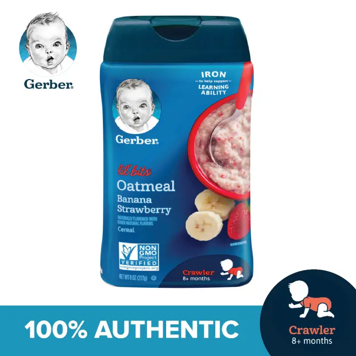 gerber strawberry banana oatmeal