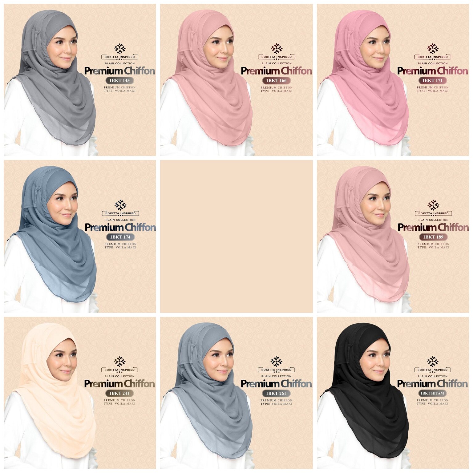 Tudung bokitta hot sale voila maxi