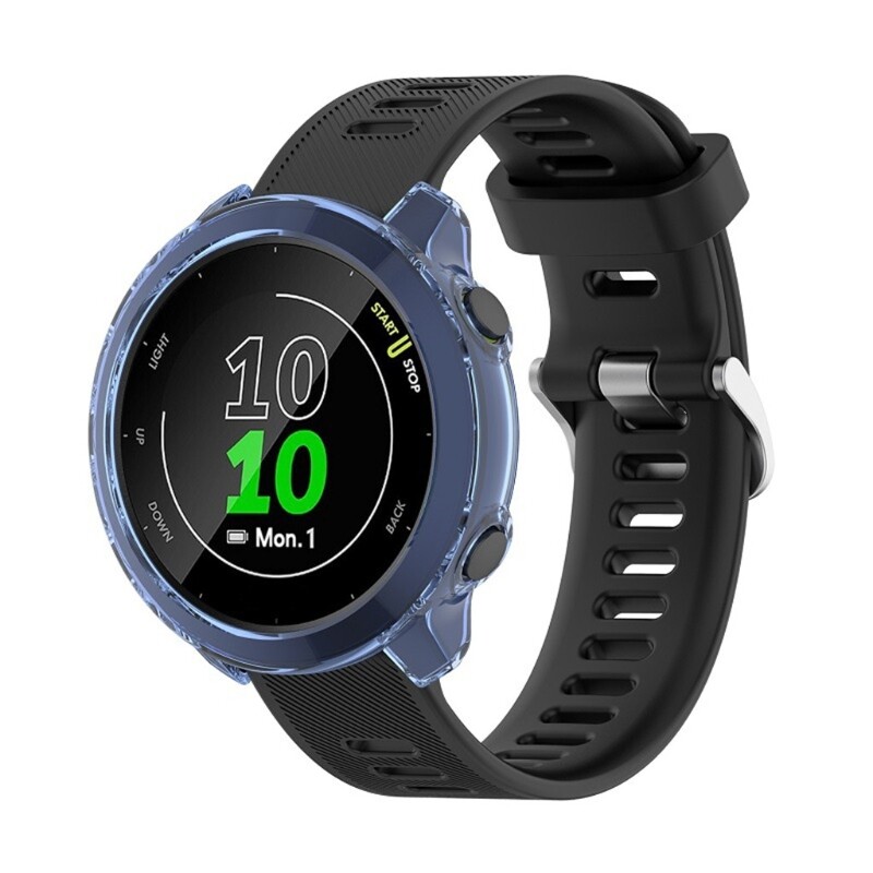 Ốp Bảo Vệ Cho Garmin ~ Forerunner 55 Vỏ Đồng Hồ Cho Garmin ~ Forerunner 158 Ốp Bảo Vệ Ốp Chống Sốc TPU Mềm Thông Minh Wat
