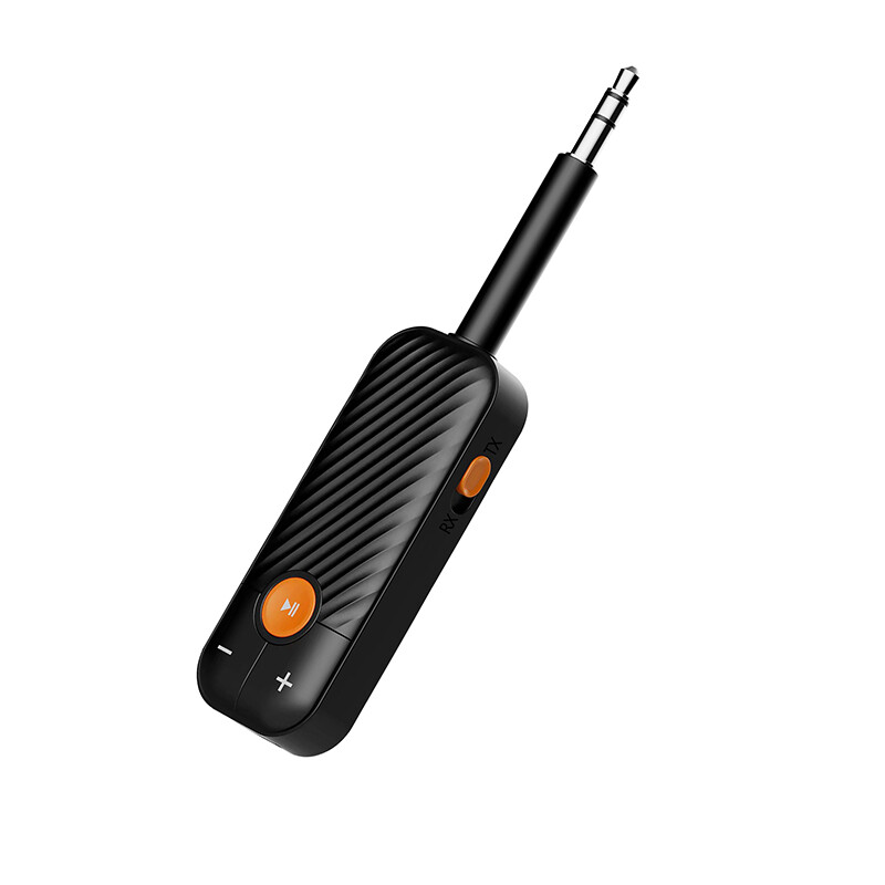 VAORLO 2 in 1 Bluetooth 5.2 Audio Receiver Transmitter Handsfree Call Receiver Volume Control Wireless Adapter For Car T V PC