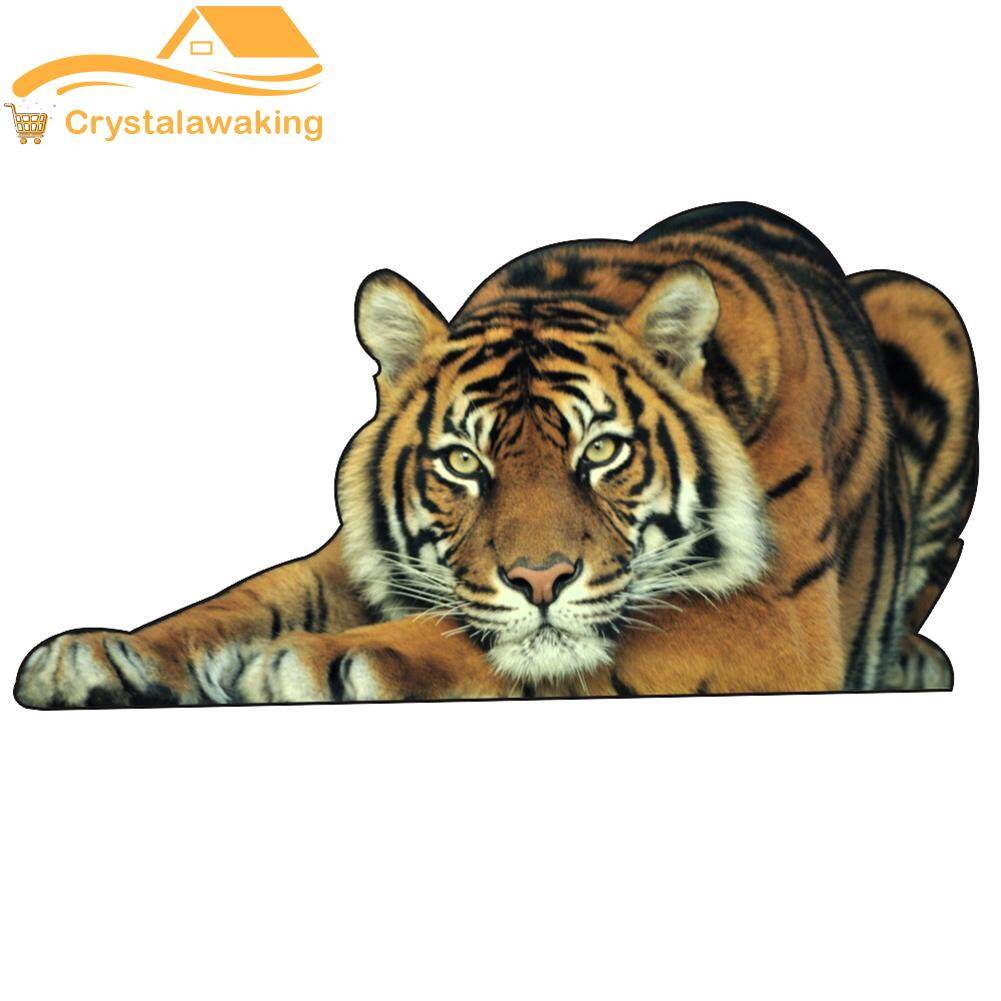 3D Animal PVC Car Sticker Decal Auto Body Decoration Accessories (Tiger)