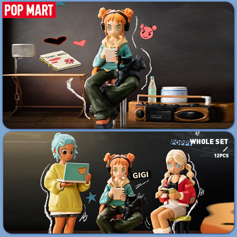POP MART Peach Riot Rise Up Series Figures Blind Box