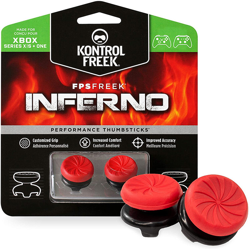 KontrolFreek CQC FPS Freek Galaxy Tím Bộ Điều Khiển Cho Xbox One Và Xbox Series X | 2 Hiệu Suất Thumbsticks | 1 Tầng Cao, 1 Tầng Trung Bình | Màu Tím