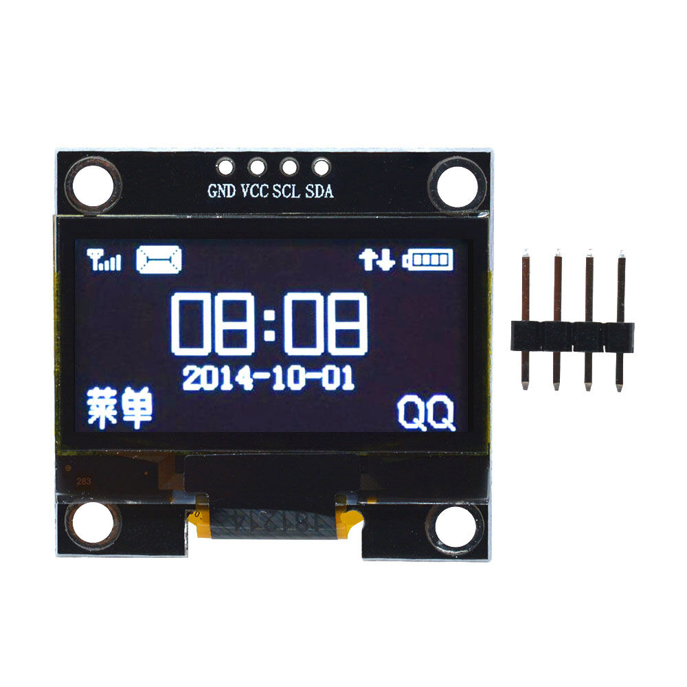 1.3inch OLED LCD Display 4Pin Module IIC I2C 128x64 3-5V Interface for Arduino Blue/White