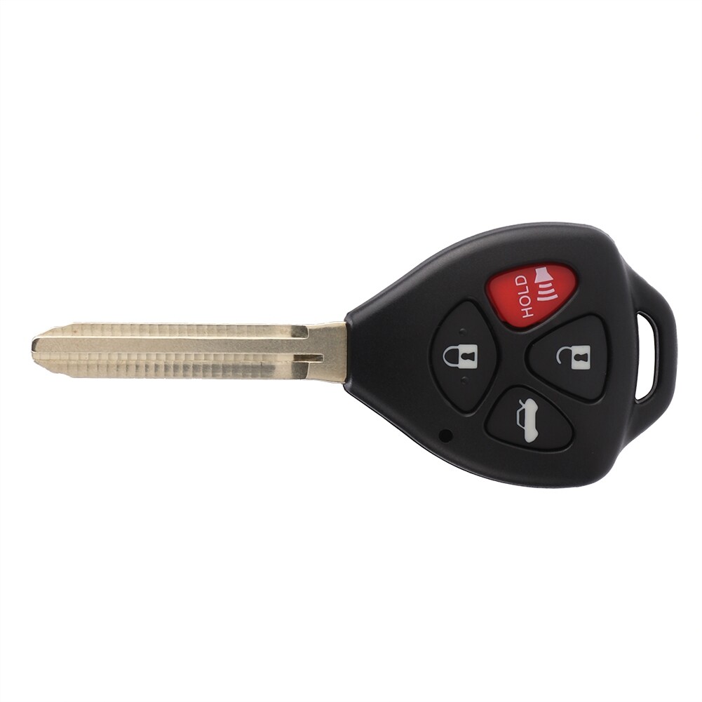2Pcs 4 Buttons Car Remote Key Shell ABS Key Fob Case Shell Cover For 4-Runner