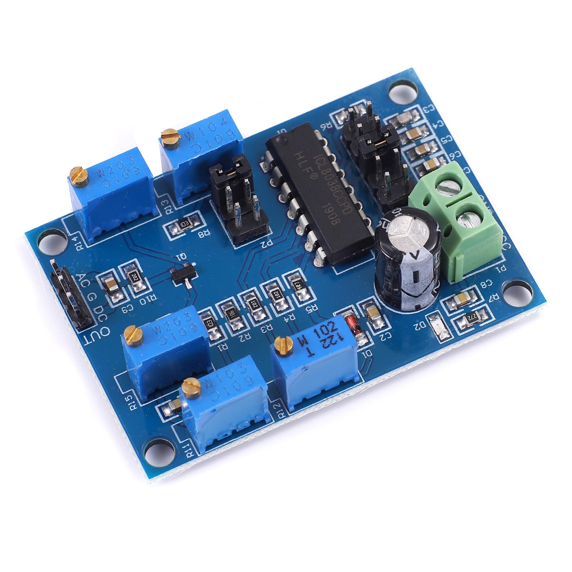 ICL8038 Signal Generator Medium/Low Signal Frequency 10Hz-450Khz Triangular/Rectangular/Sine Wave Generator Module 12V To 15V
