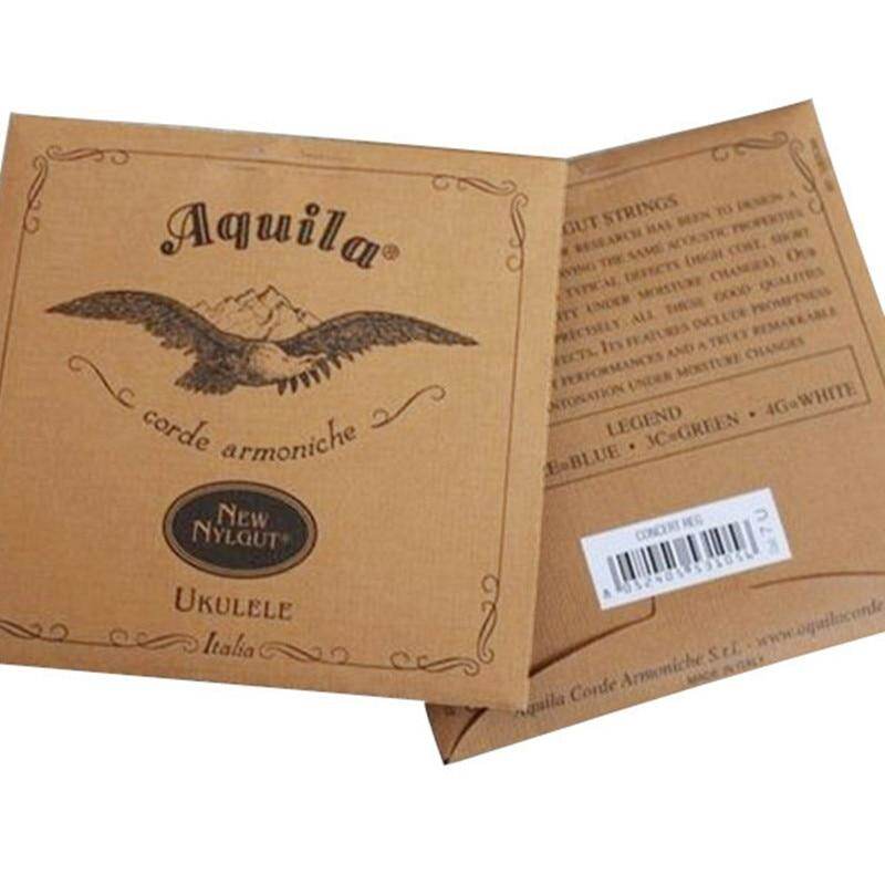 FyjhOriginal Aquila Ukulele Strings Nylon Soprano Concert Tenor Ukelele Strings Low G Nylgut Strings For Ukulele Musical Instruments